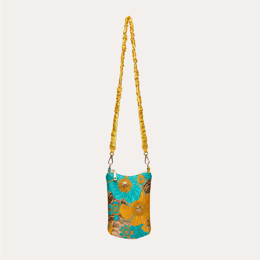 Bolso Petit Flores Amarillo