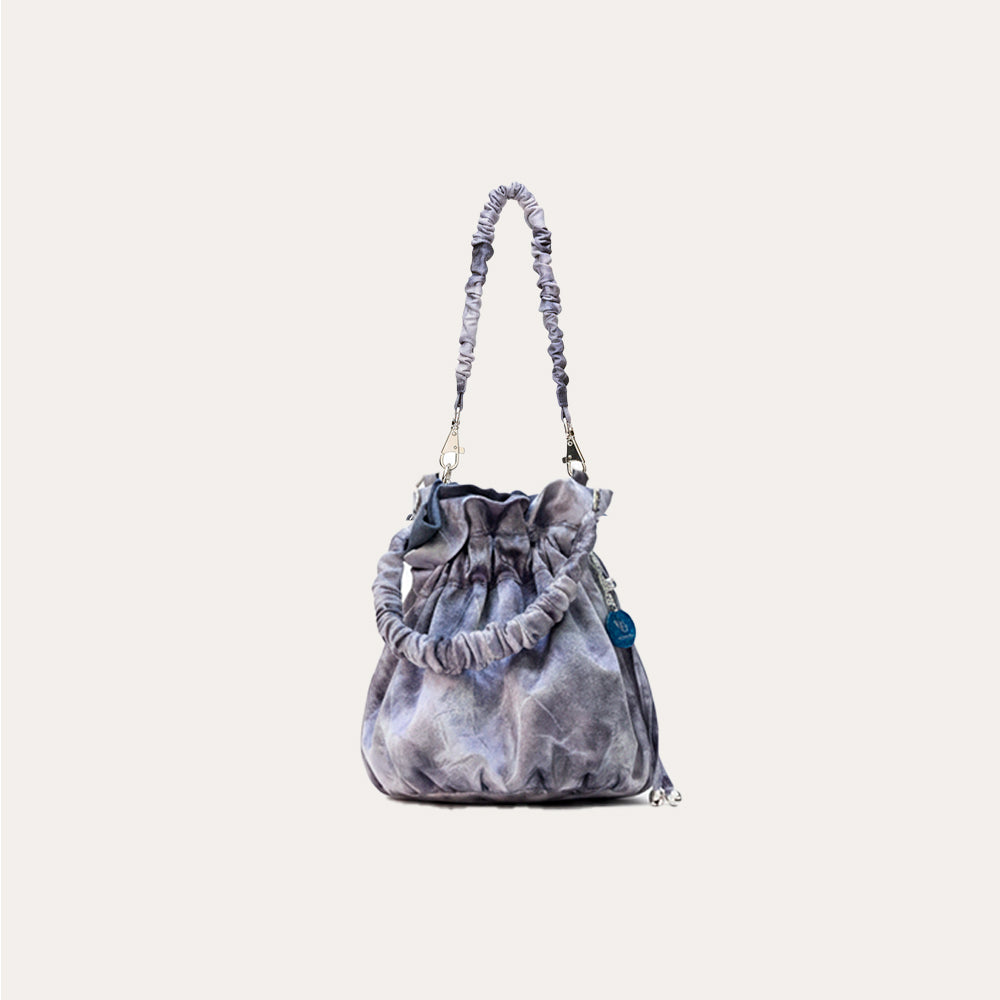 Bolso reversible Batik Morado