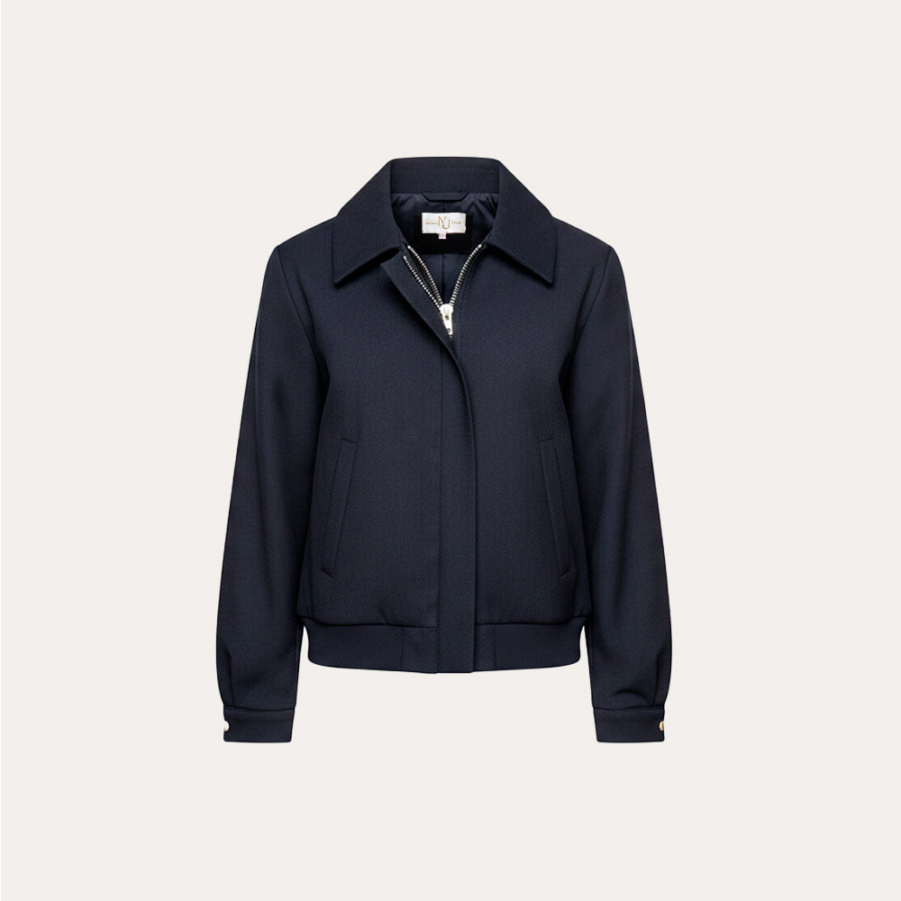 Chaqueta Bomber Navy Clásico