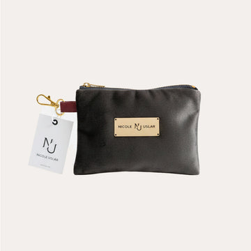 Estuche Felpa Plomo
