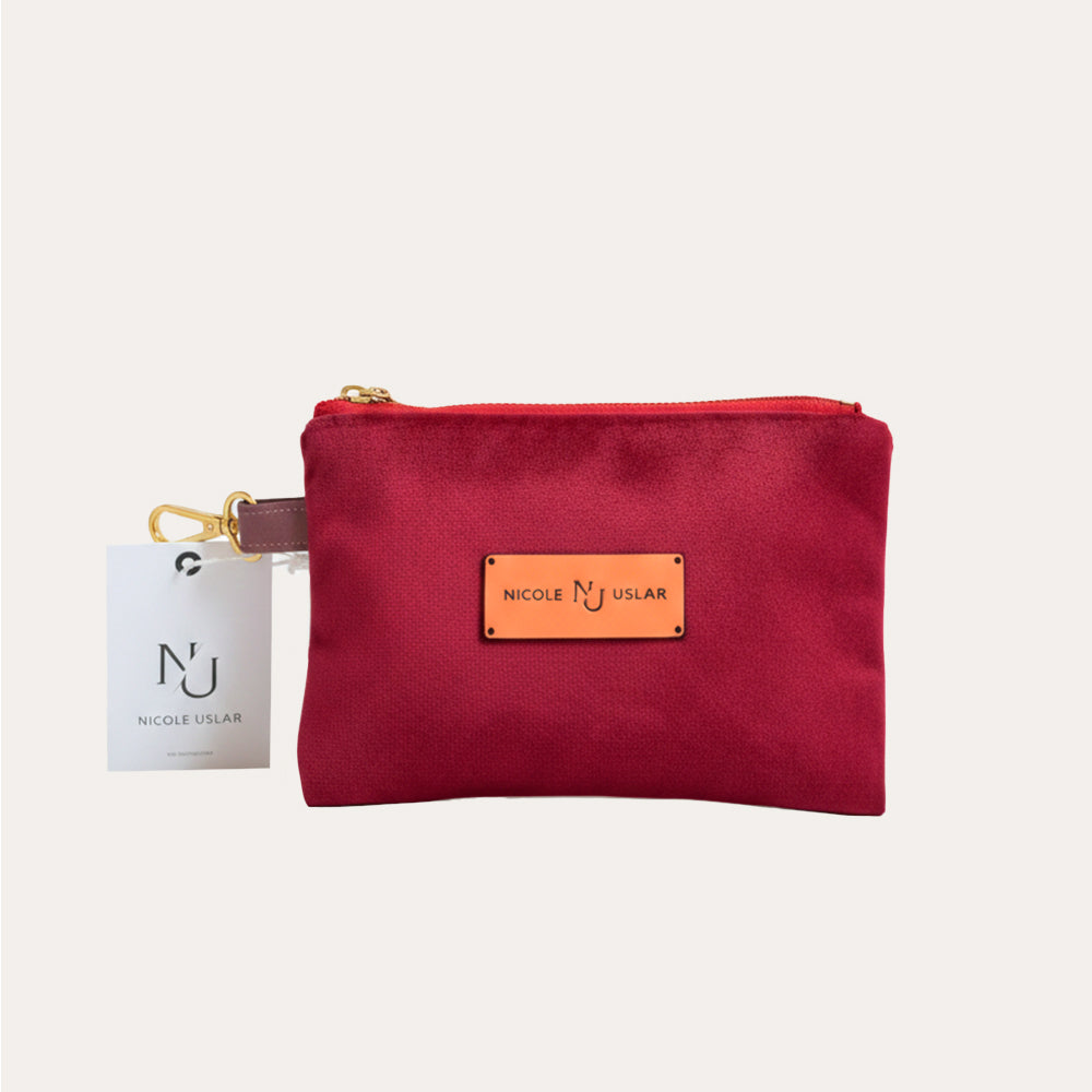 Estuche Felpa Rojo Italiano