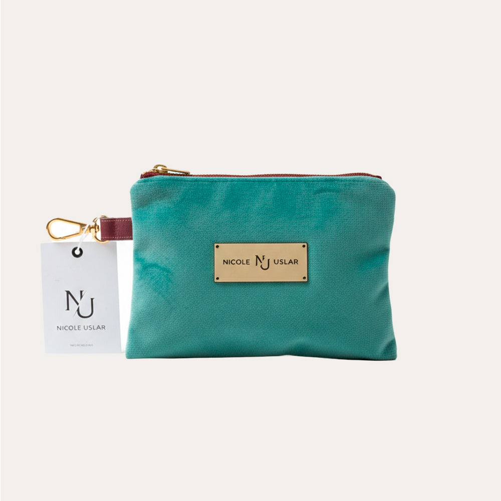 Estuche Felpa Turquesa