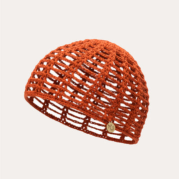 Mesh hat Brick