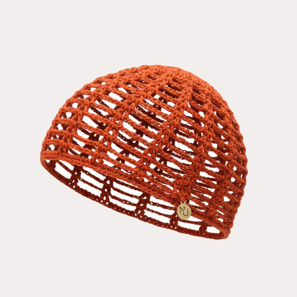 Mesh hat Brick