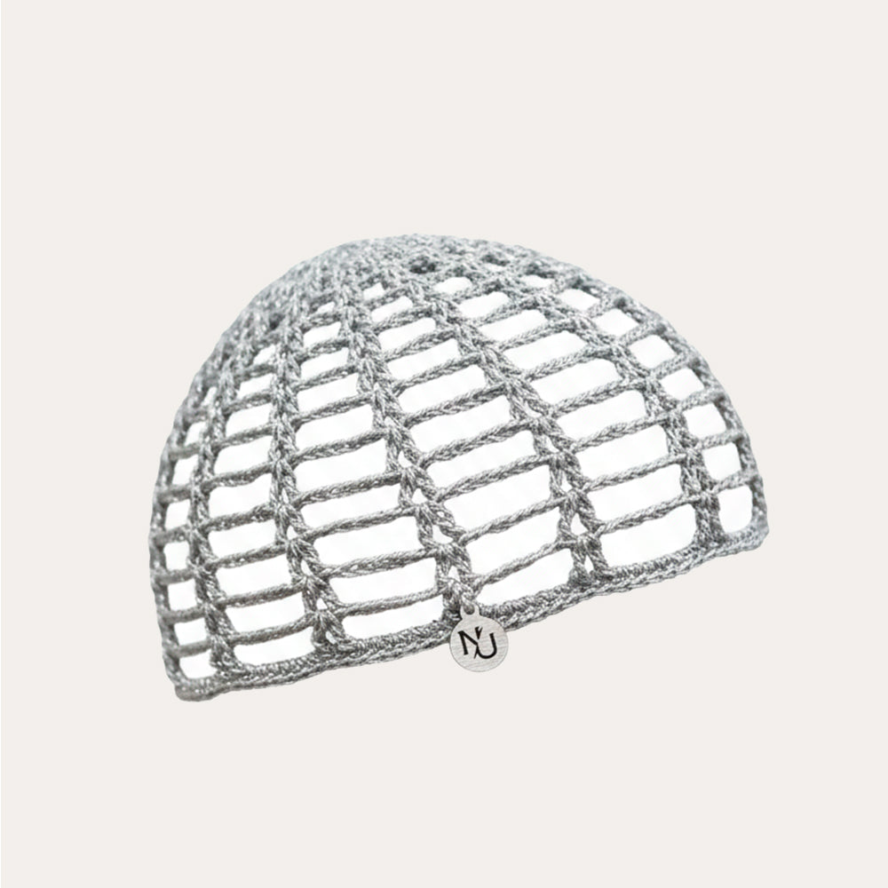 Mesh hat Silver