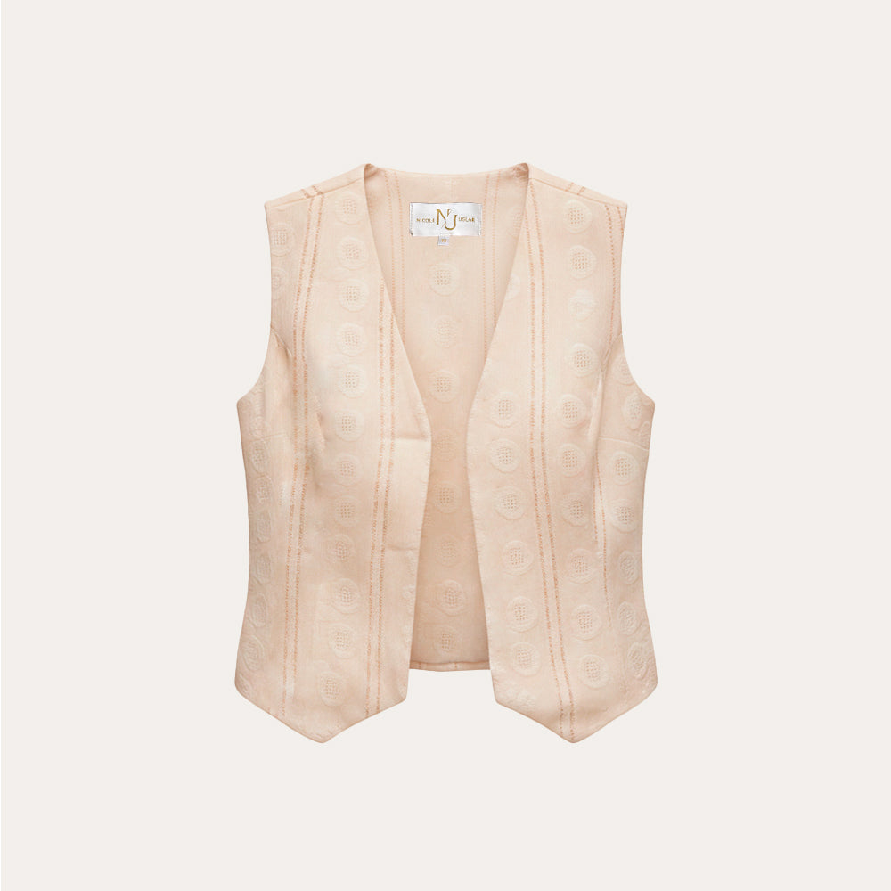 Vest Arlequin Beige