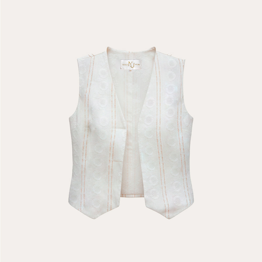 Vest Arlequin Blanco
