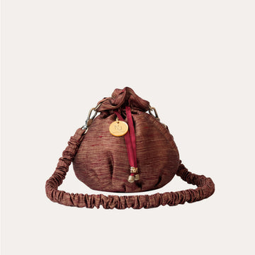 Bolso Pearl Carmesí