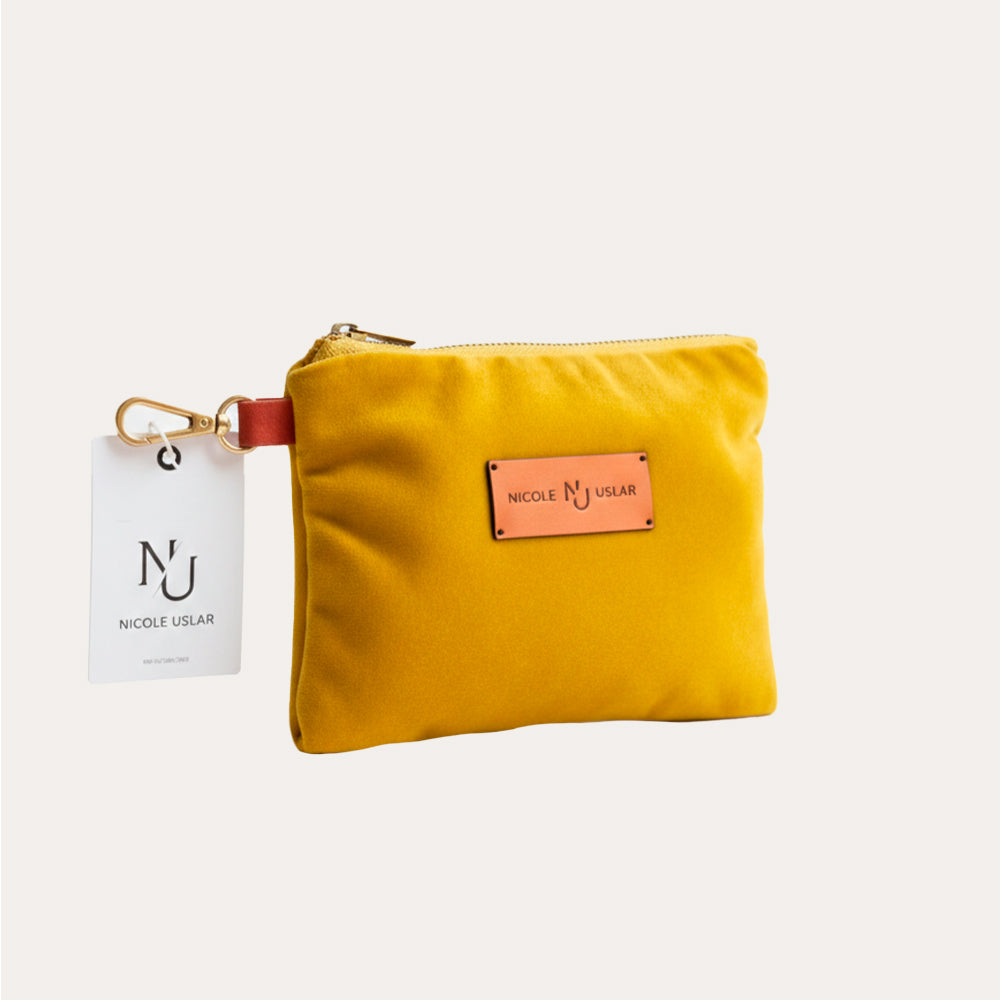 Estuche Felpa Amarillo