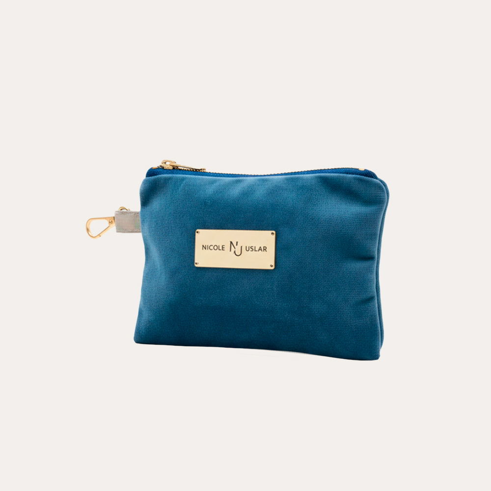 Estuche Felpa Azulado