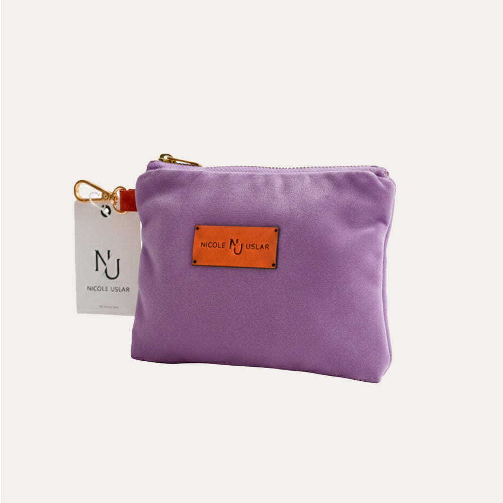 Estuche Felpa Lila