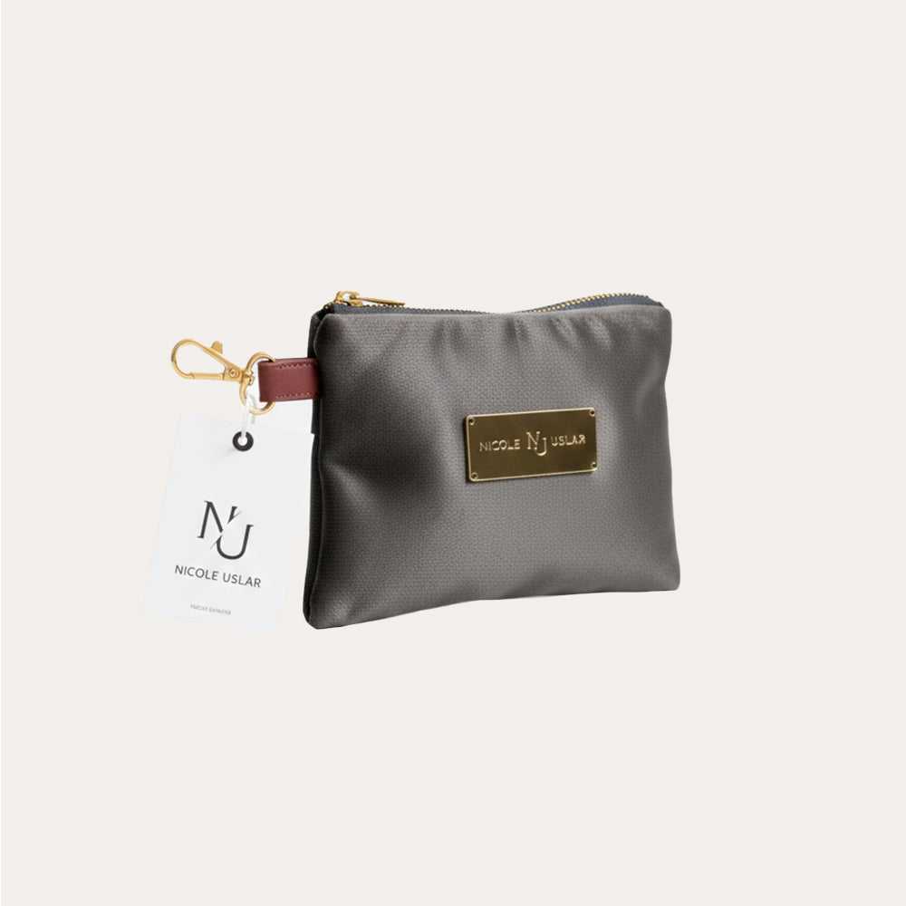 Estuche Felpa Plomo