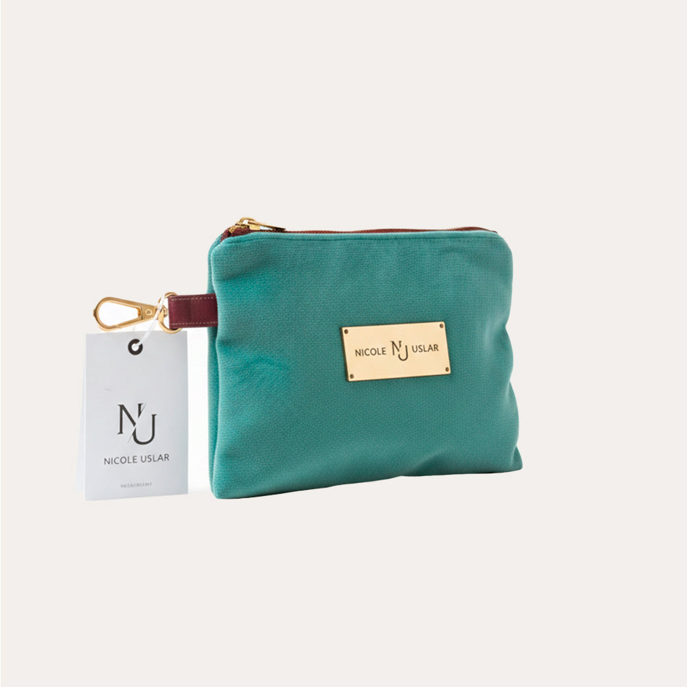 Estuche Felpa Turquesa