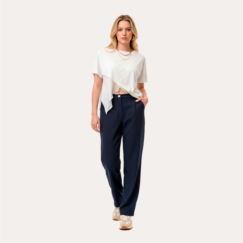 Pantalón Sastre Navy Clásico