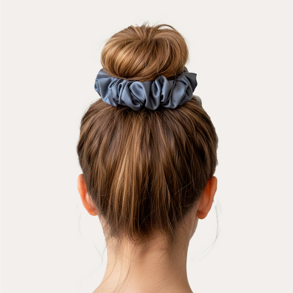 Scrunchie Clara Azulado