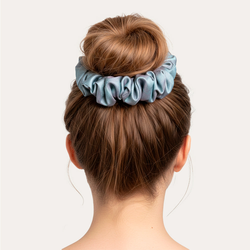 Scrunchie Clara Celeste tornasol