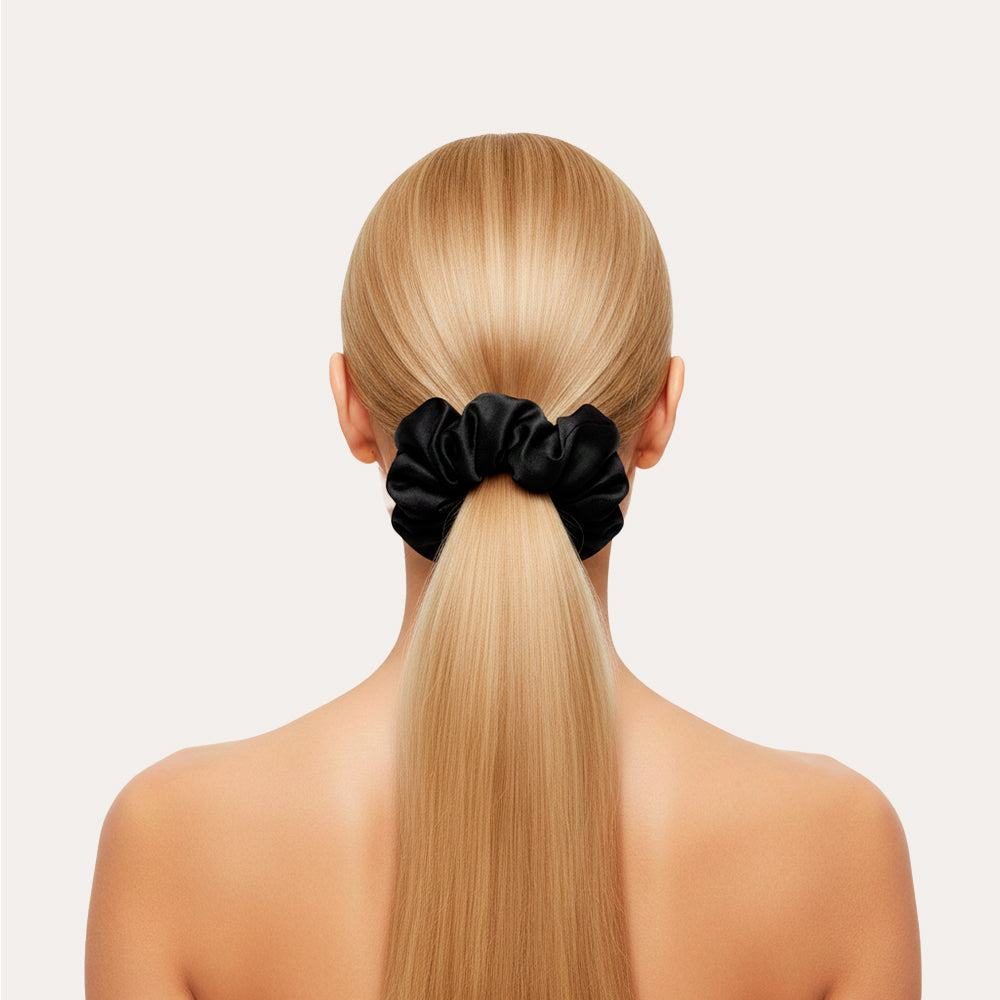 Scrunchie Clara Negro