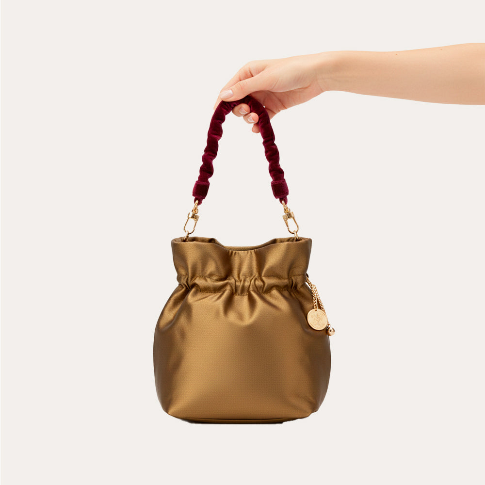 Bolso Reversible Claire Golden