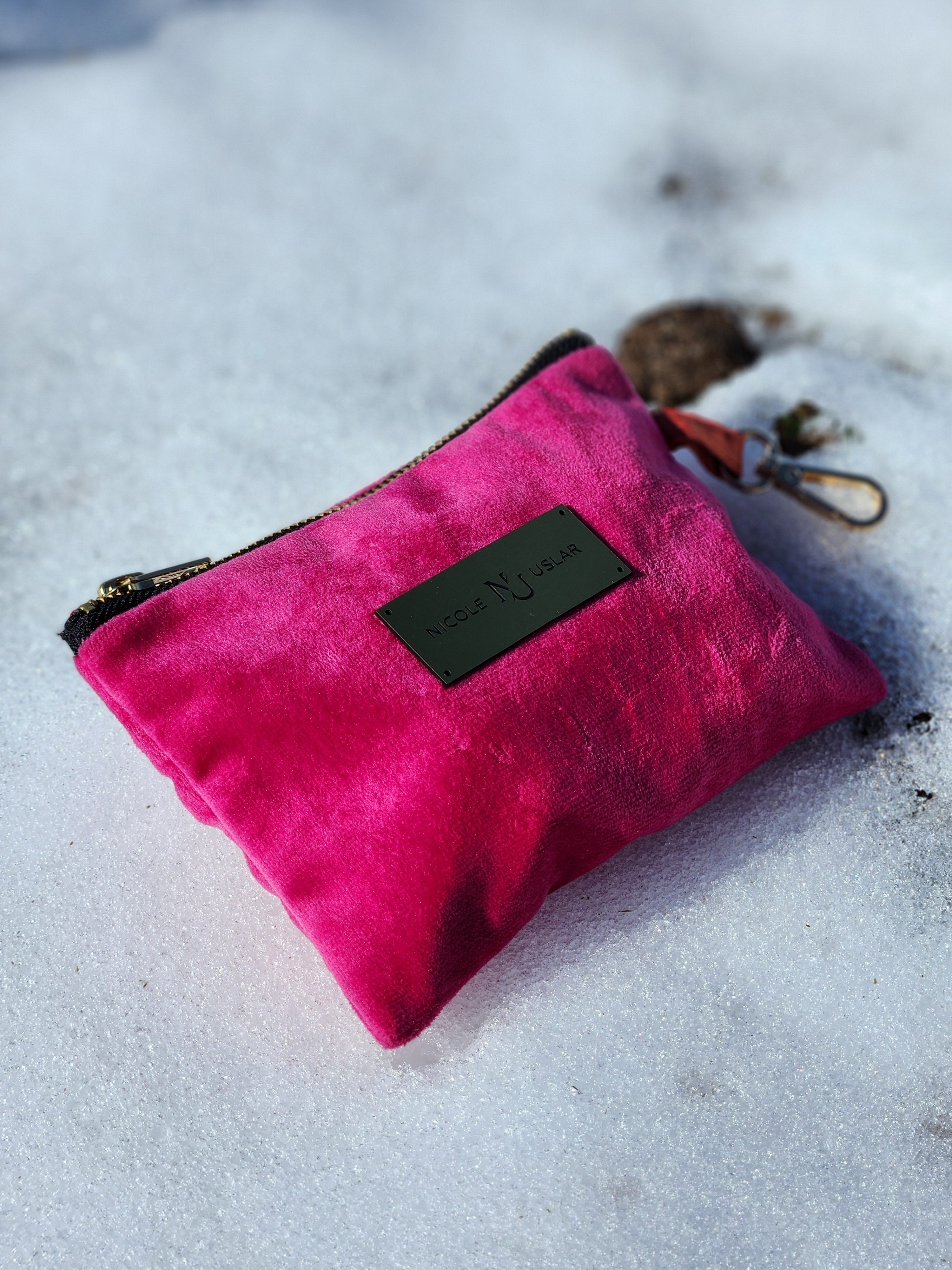 Estuche Felpa Fucsia