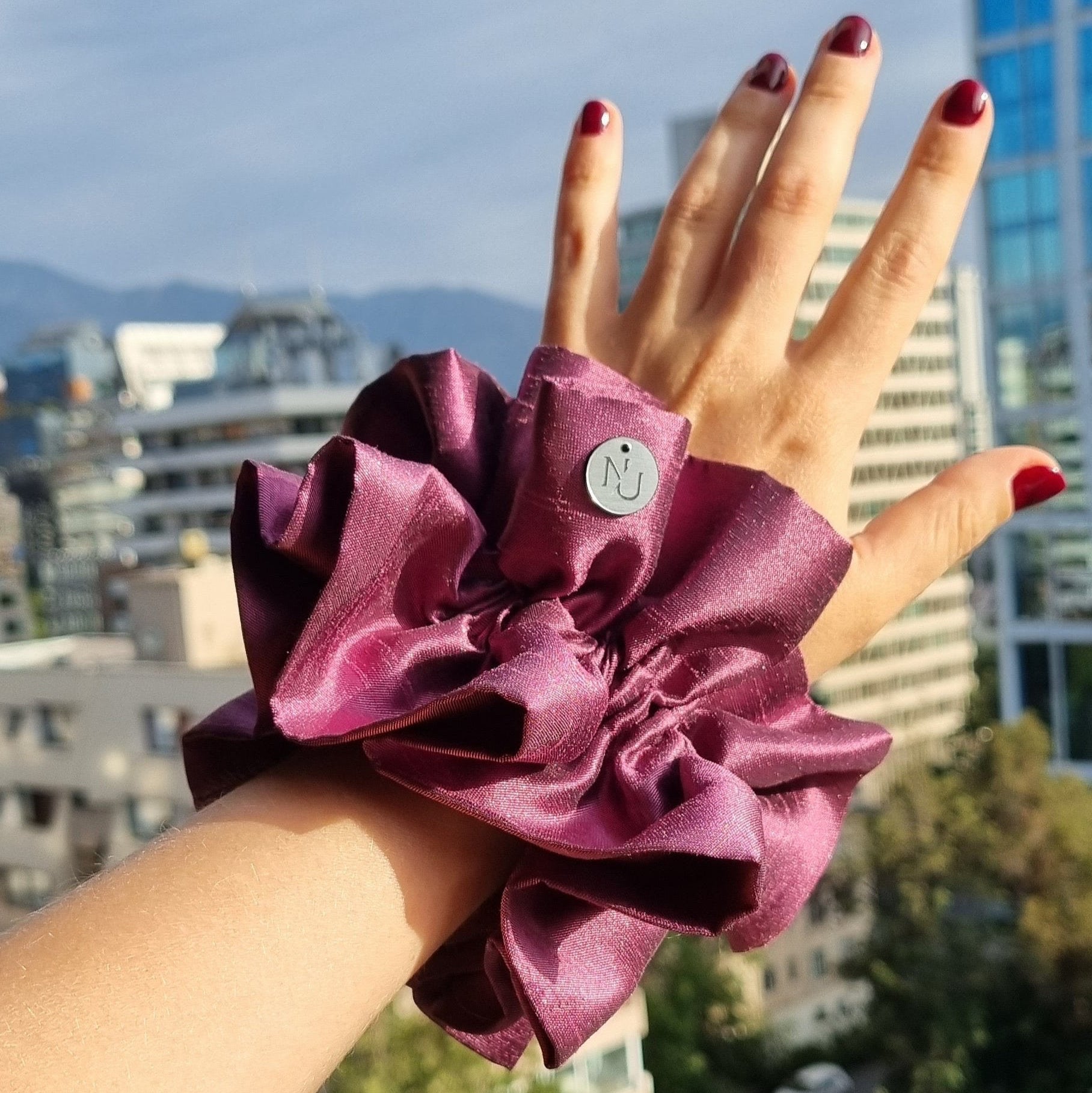Scrunchie Clara Magenta