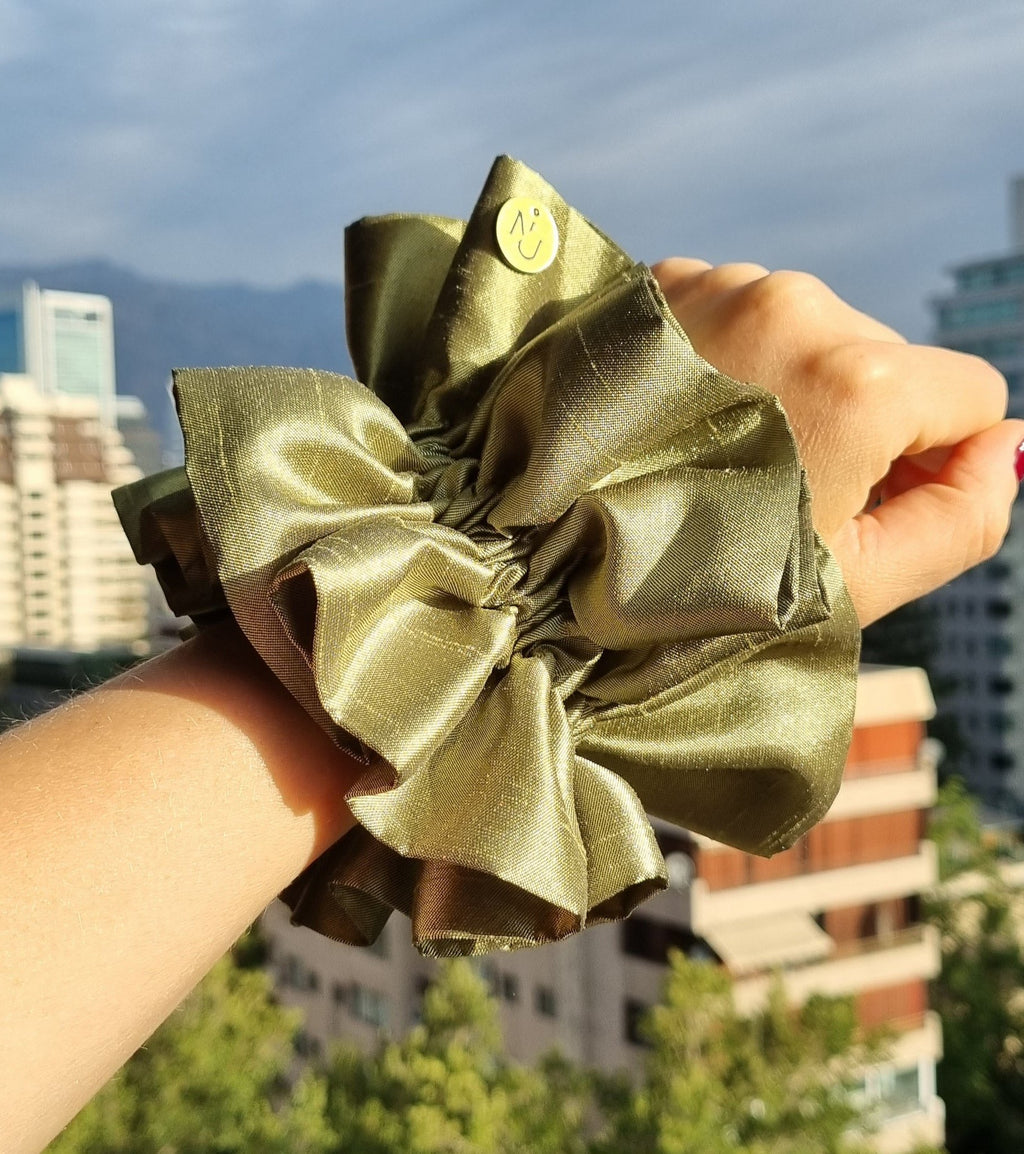 Scrunchie Clara Verde