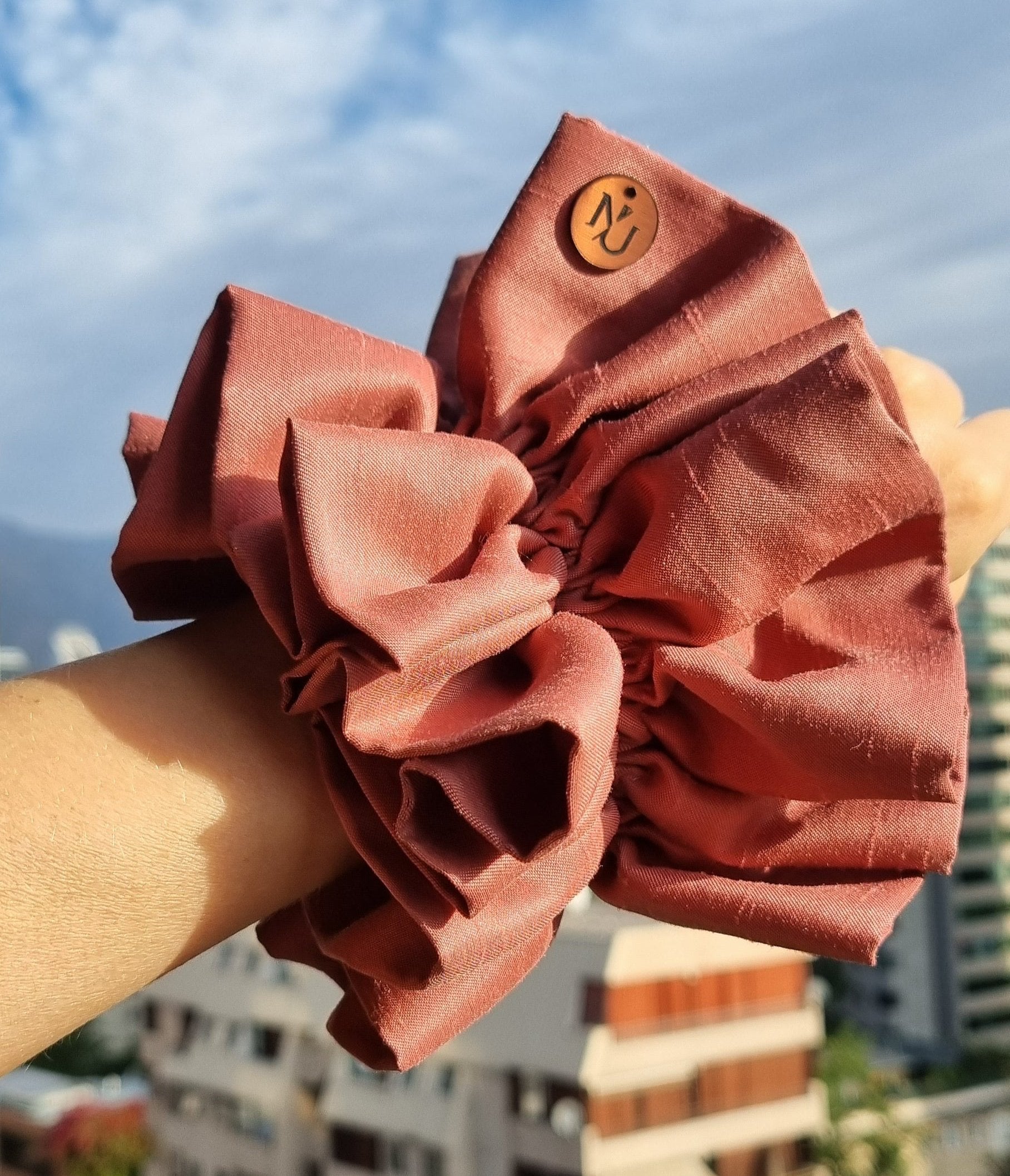 Scrunchie Clara Rosa