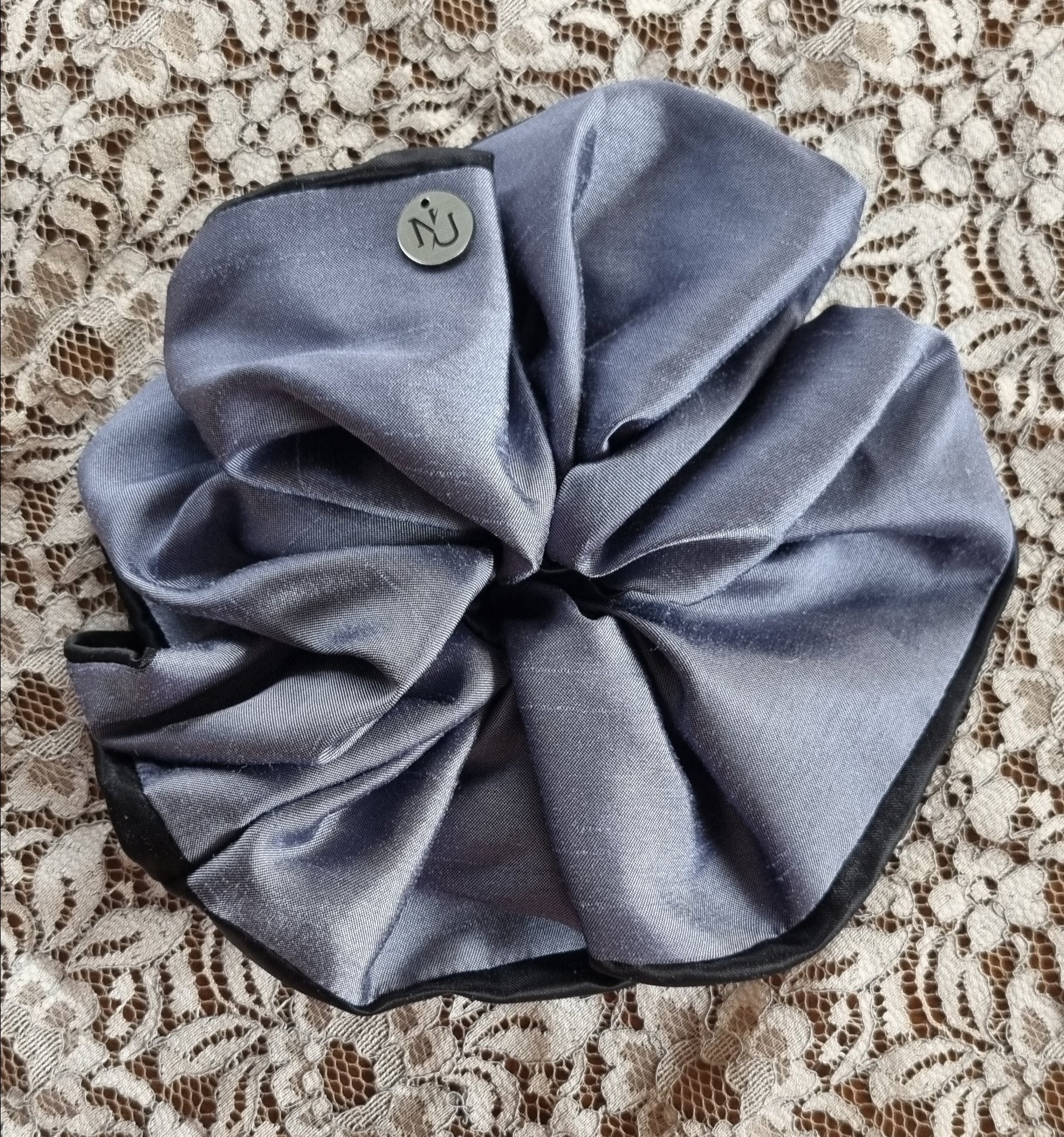 Scrunchie Paula Azulado