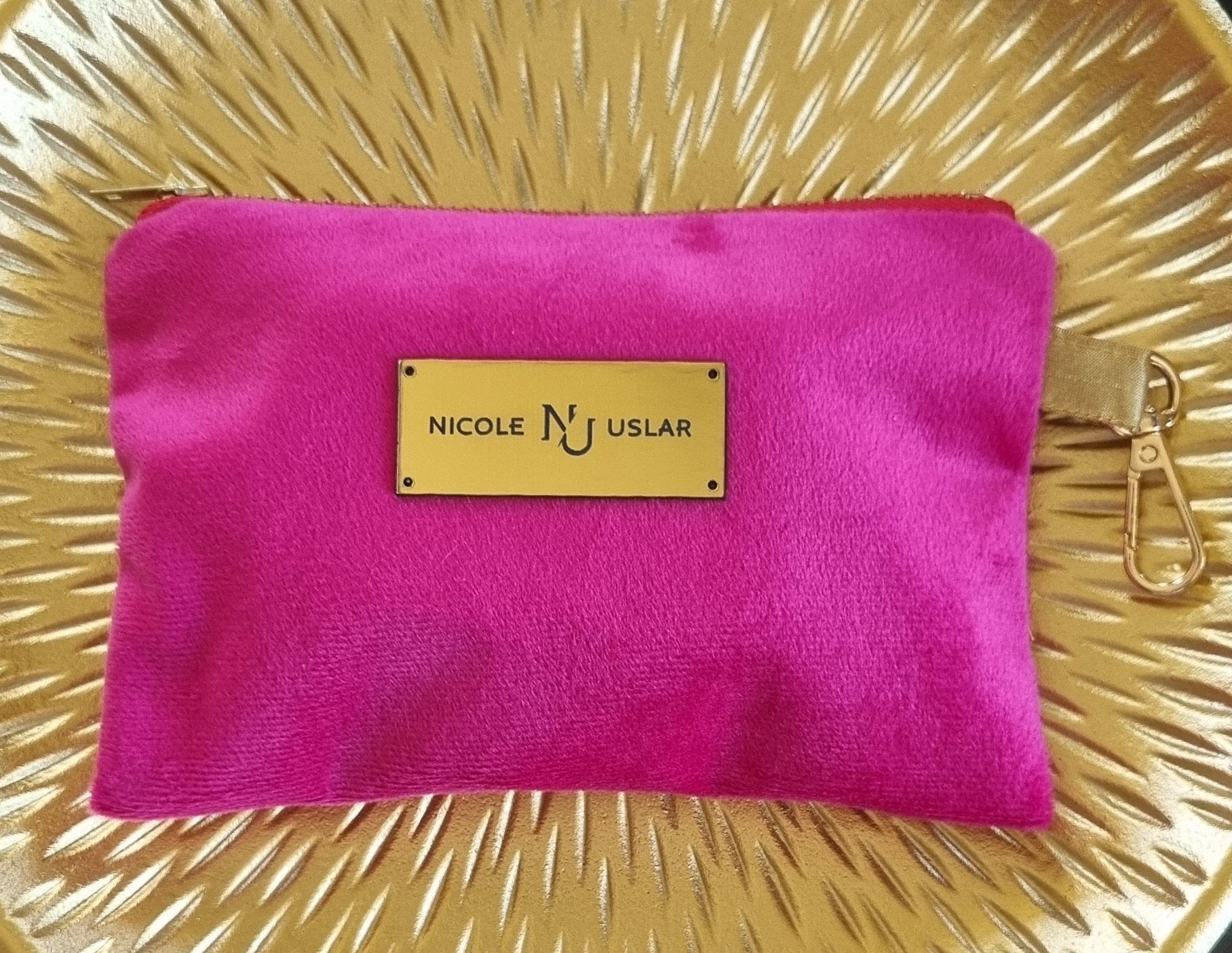 Estuche Felpa Fucsia