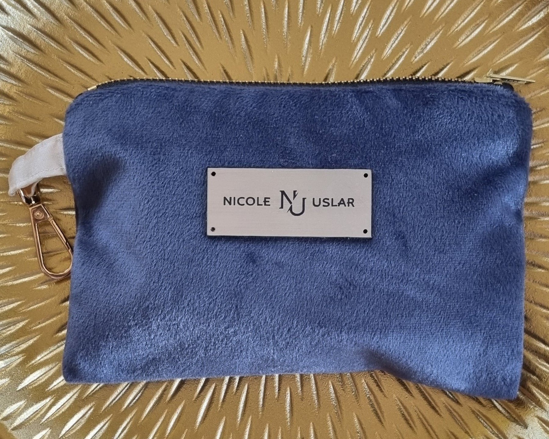 Estuche Felpa Azul marino