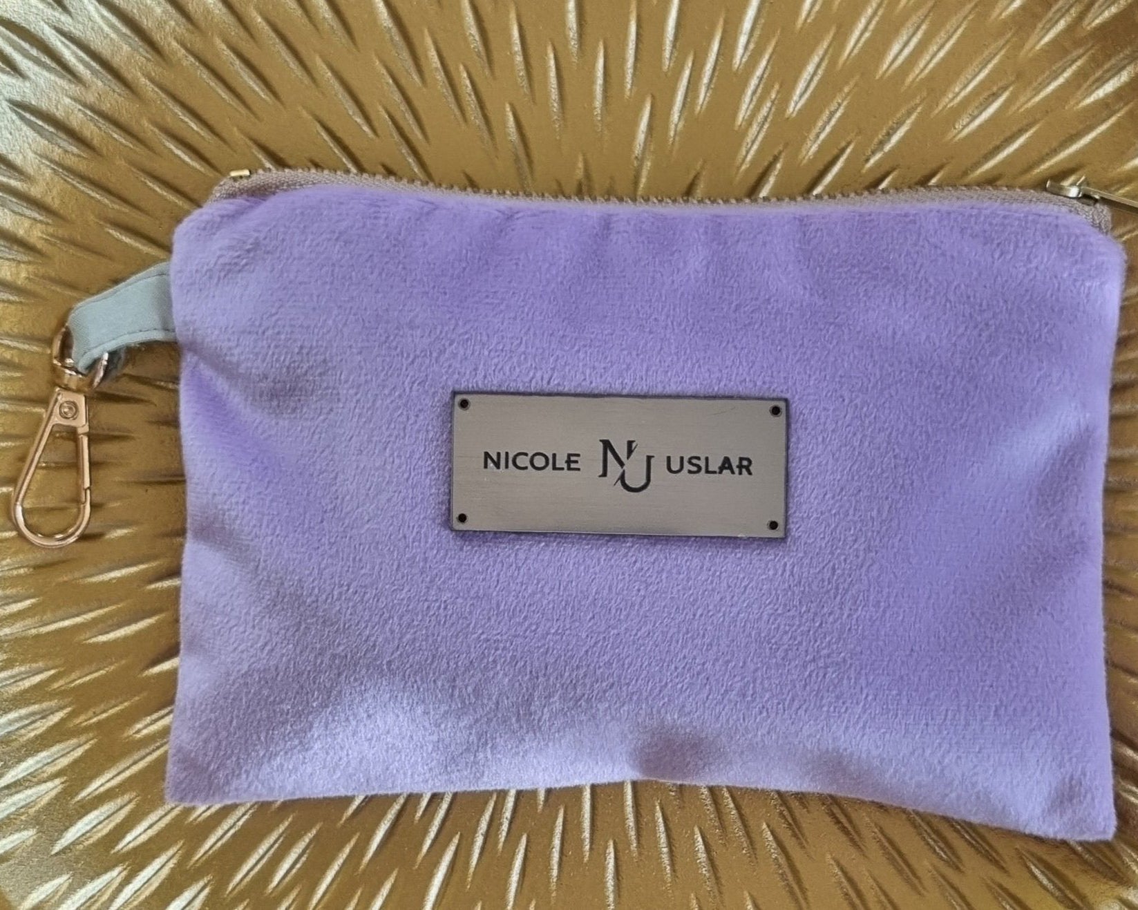 Estuche Felpa Lila