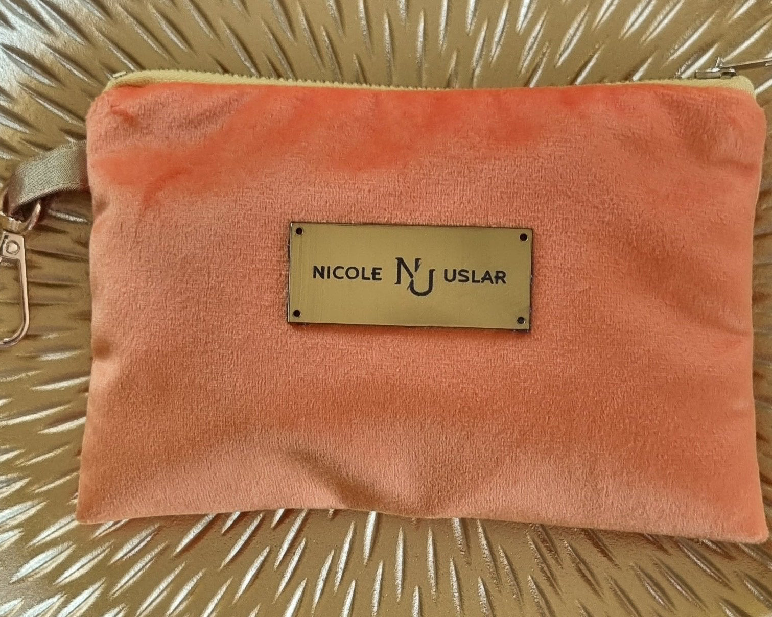 Estuche Felpa Naranjo