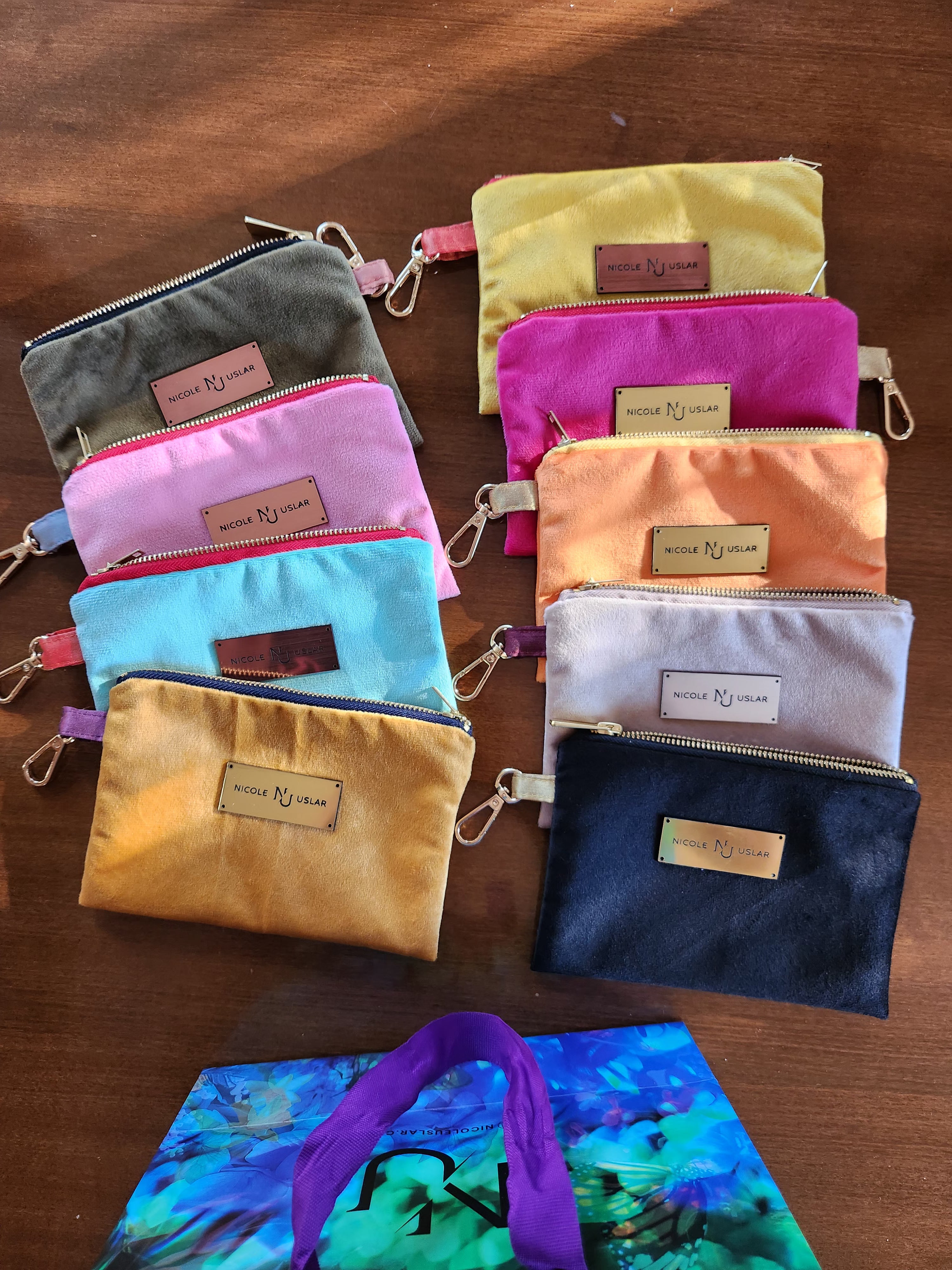 Estuche Felpa Plomo