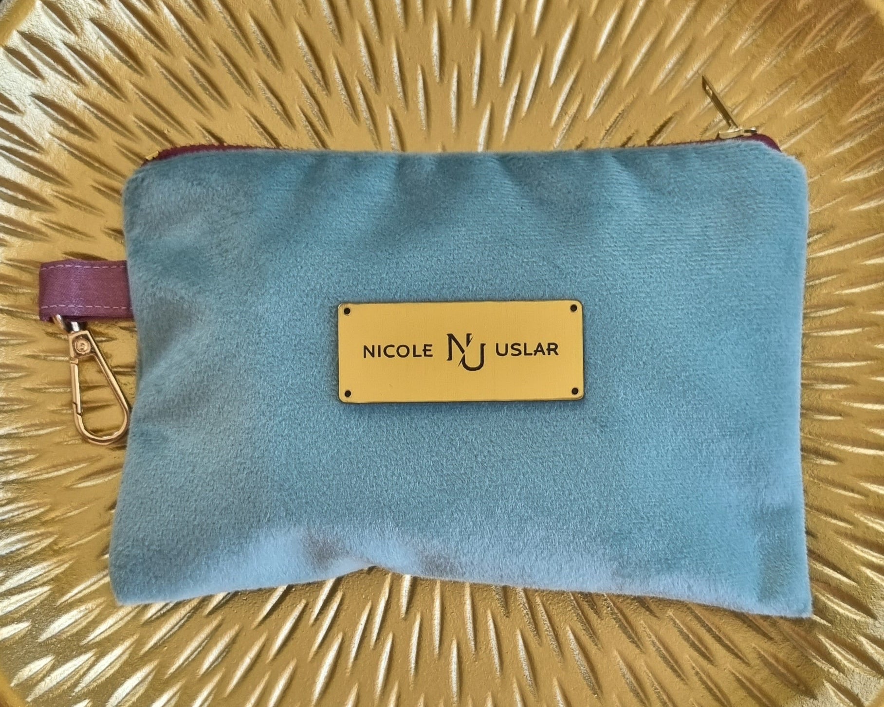 Estuche Felpa Aqua