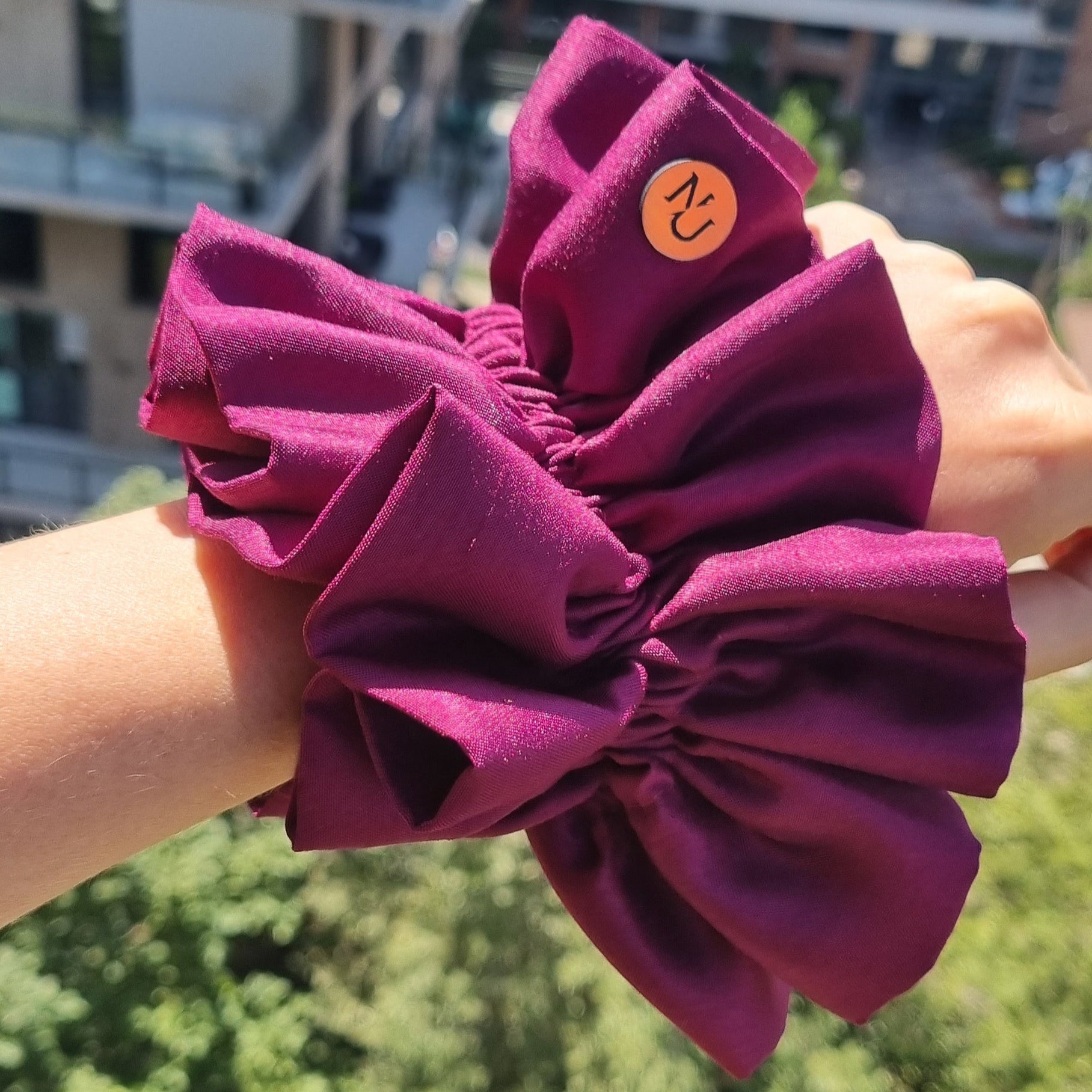 Scrunchie Clara Uva
