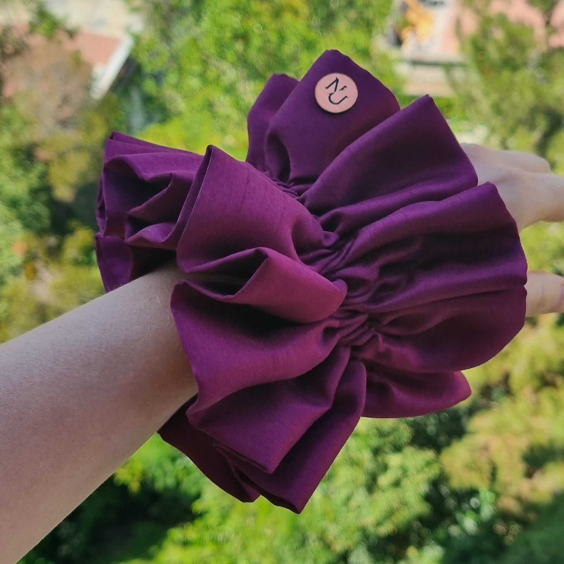 Scrunchie Clara Uva