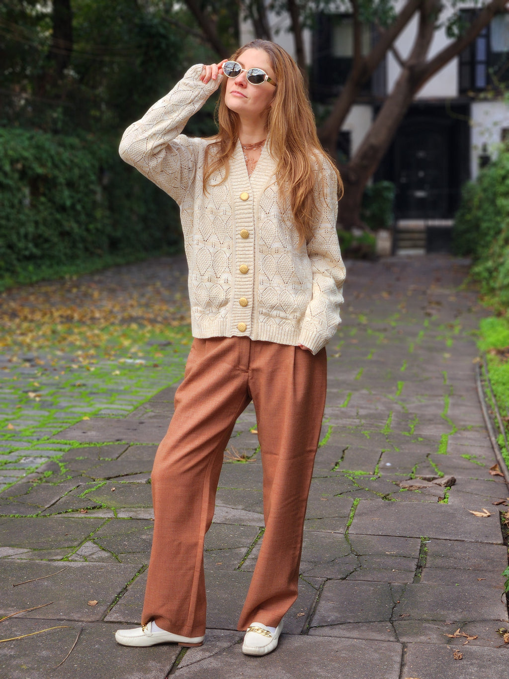 Cárdigan Alpaca Sand Golden