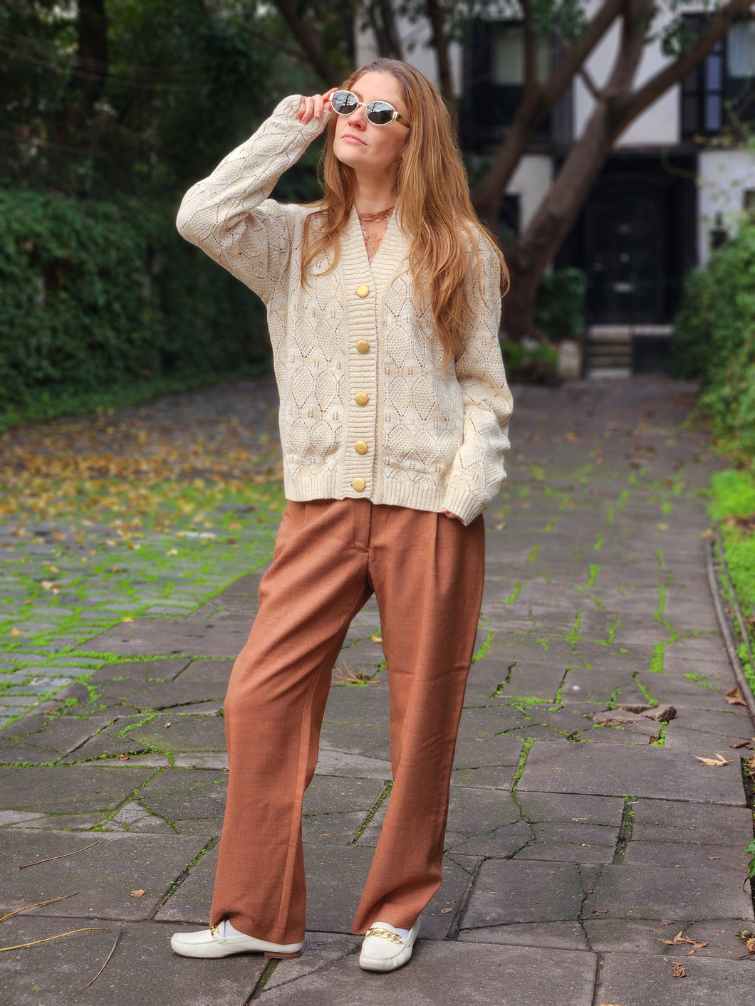 Cárdigan Alpaca Sand Golden