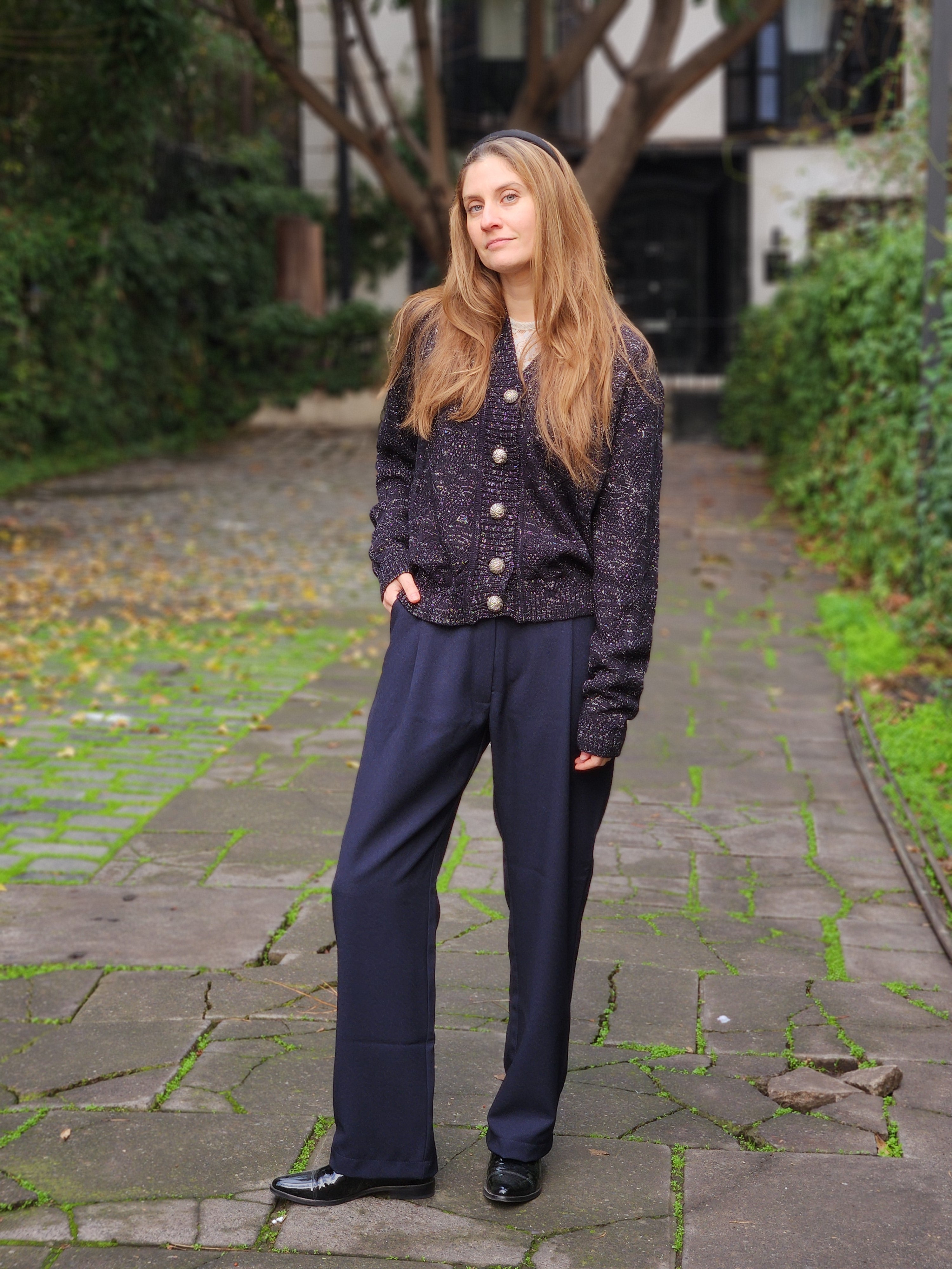 Pantalón Sastre Navy Clásico