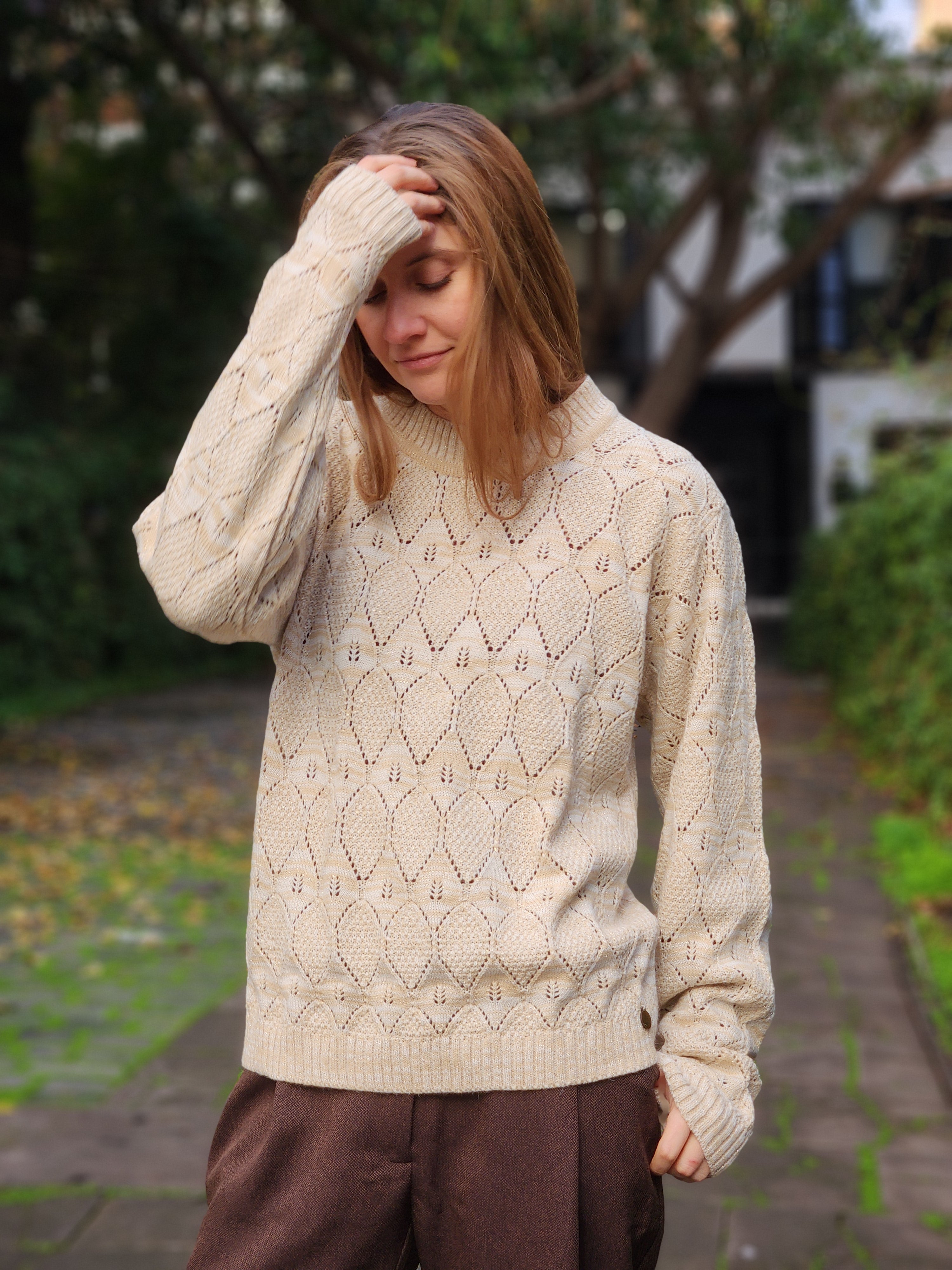 Chaleco Alpaca Sand Golden