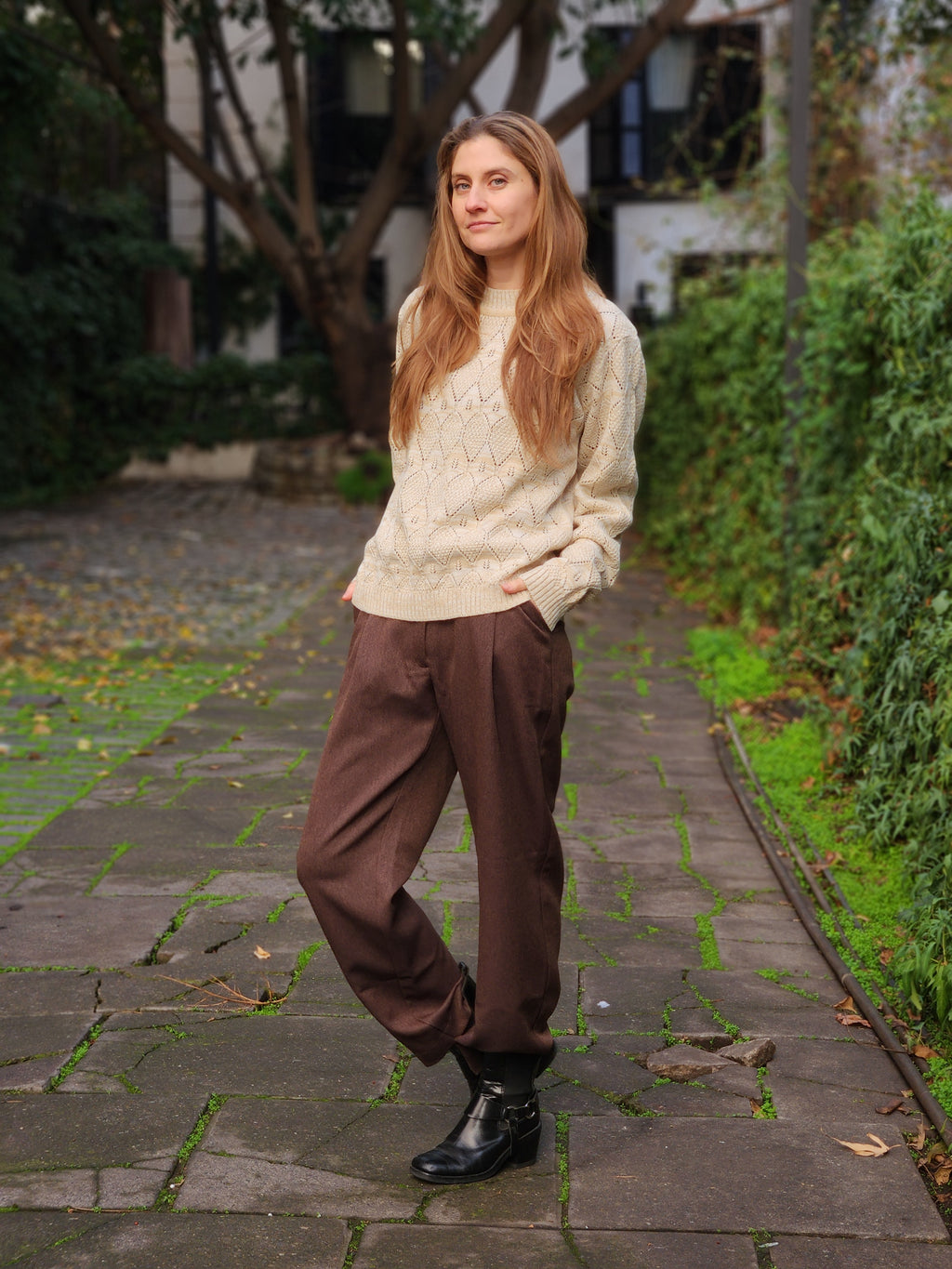 Chaleco Alpaca Sand Golden