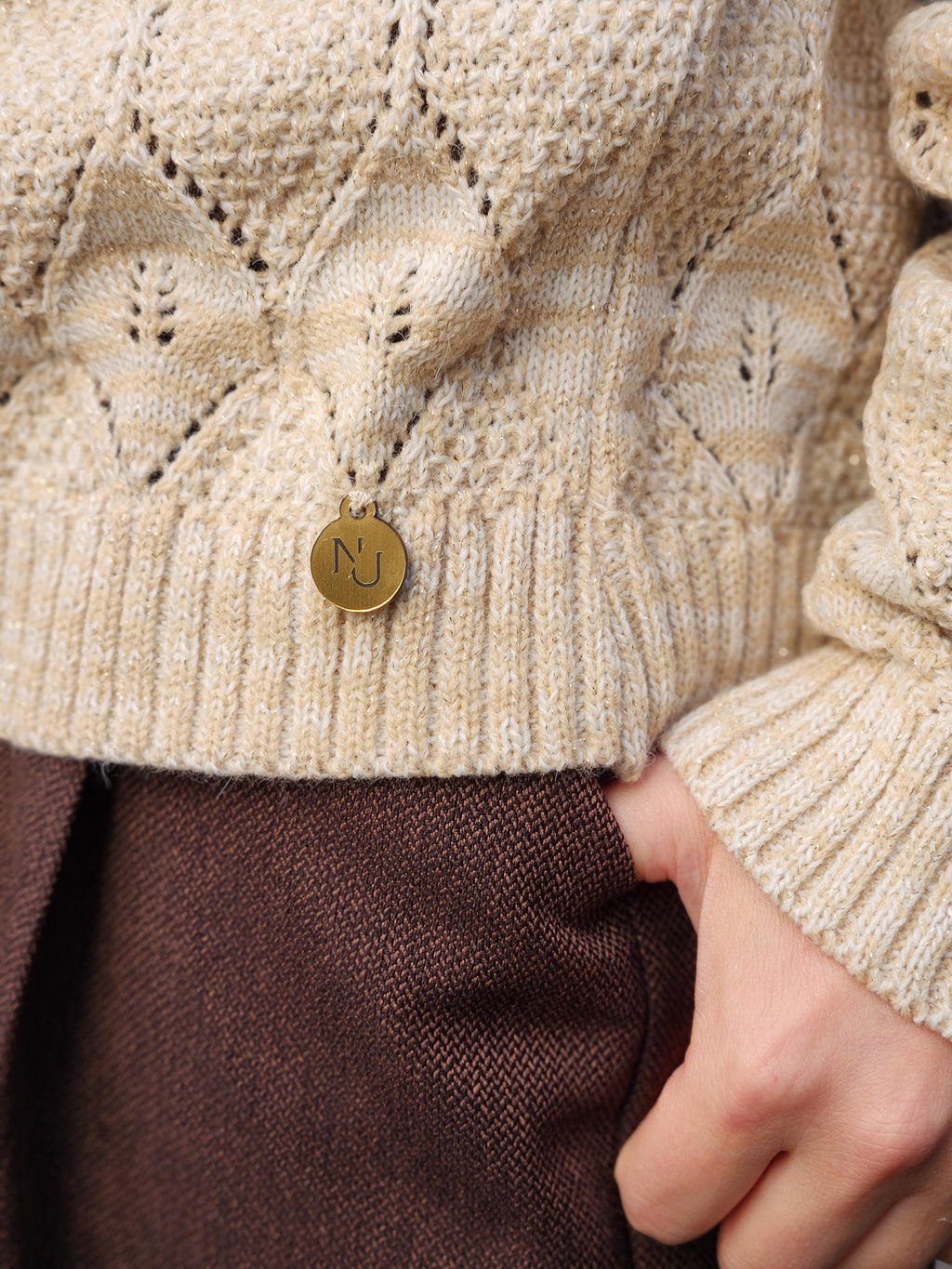 Chaleco Alpaca Sand Golden