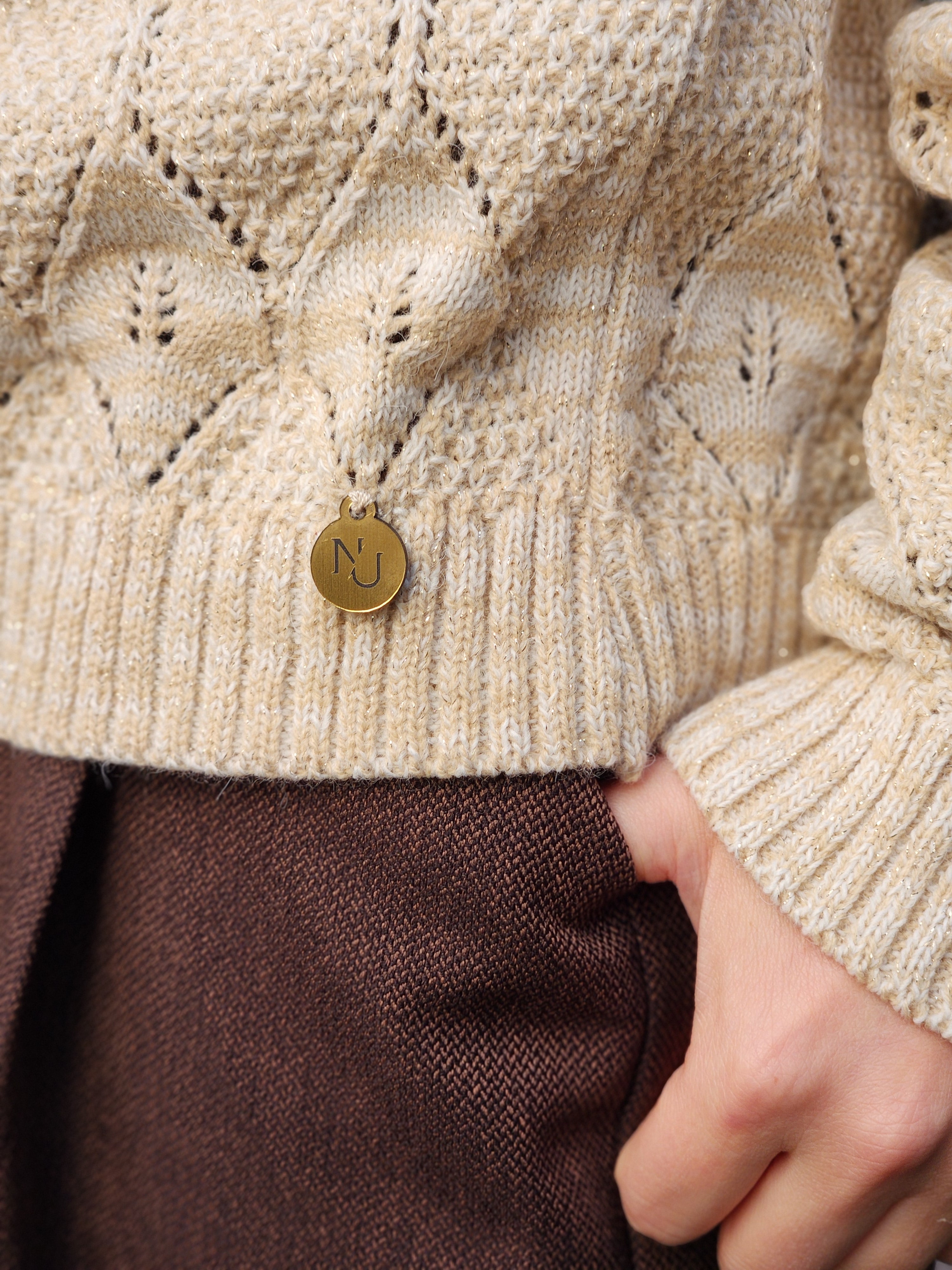 Chaleco Alpaca Sand Golden