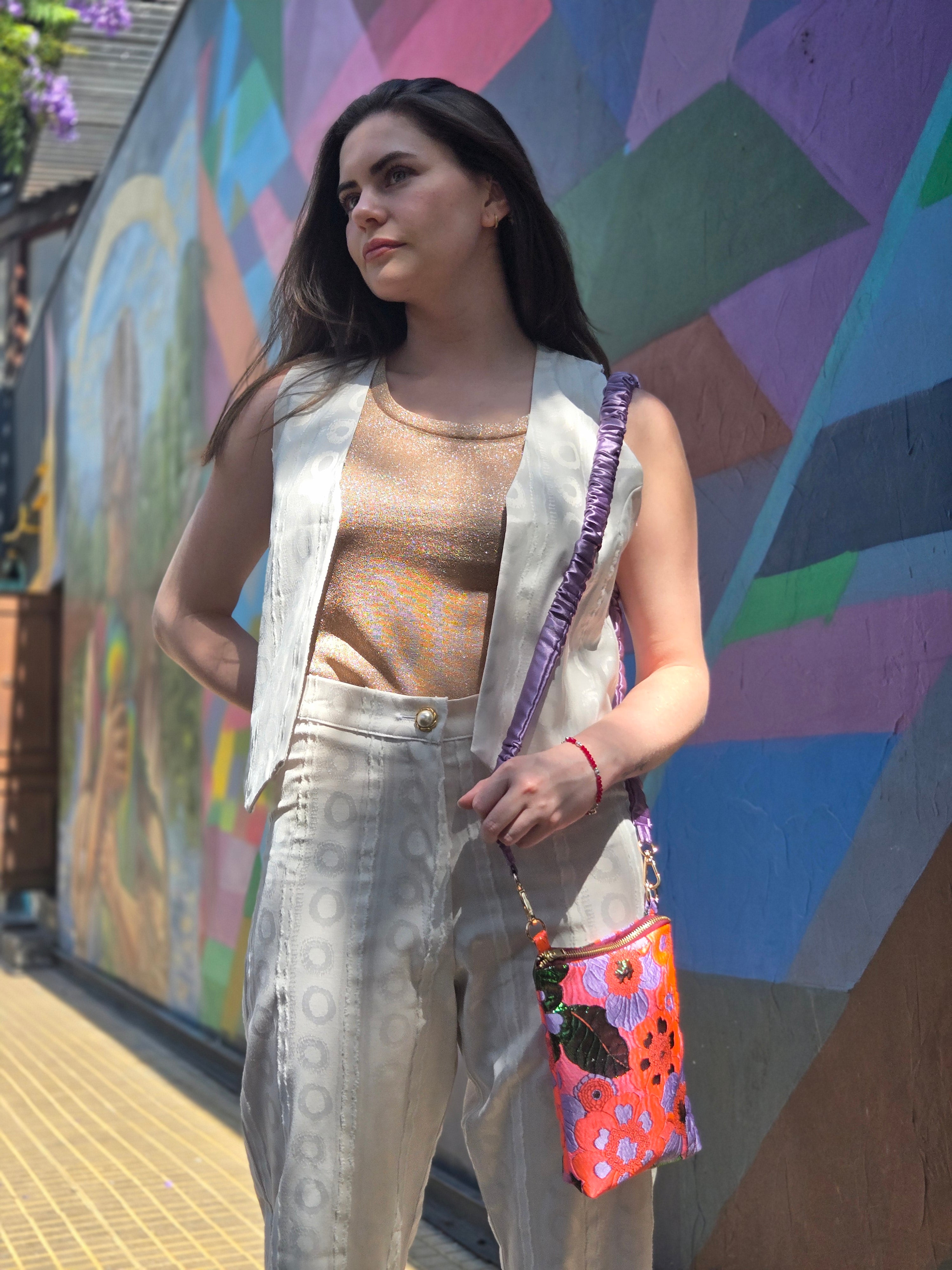 Pantalón Arlequin Blanco