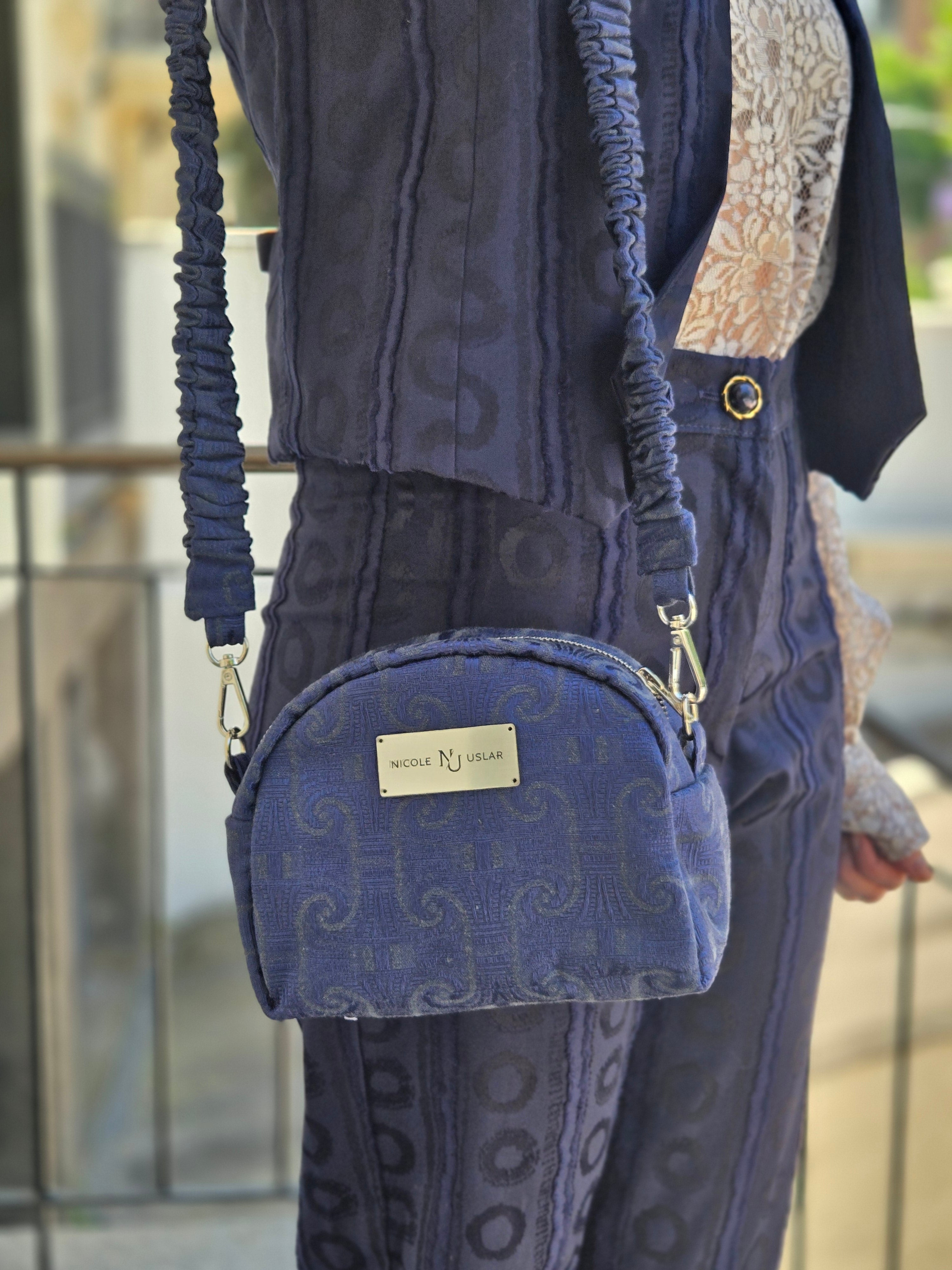 Cartera Gaia Azul