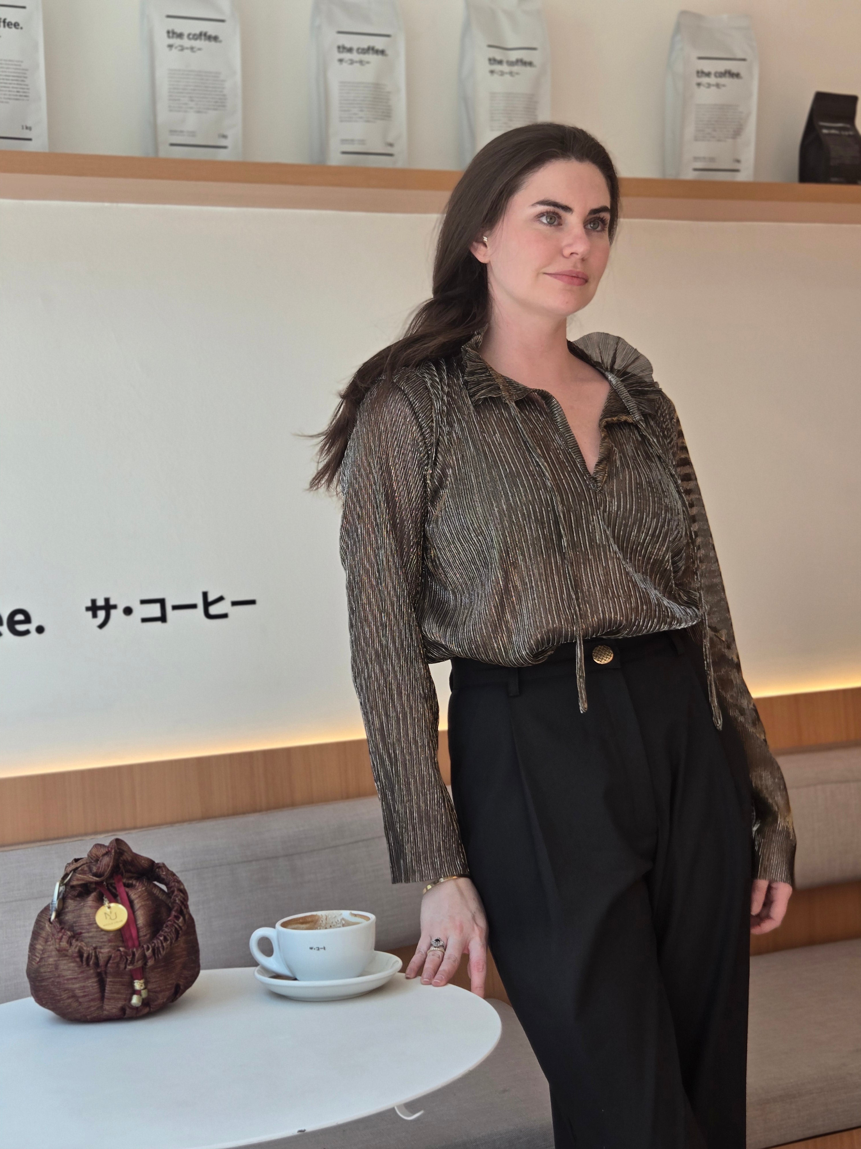 Blusa Hikari Plateada