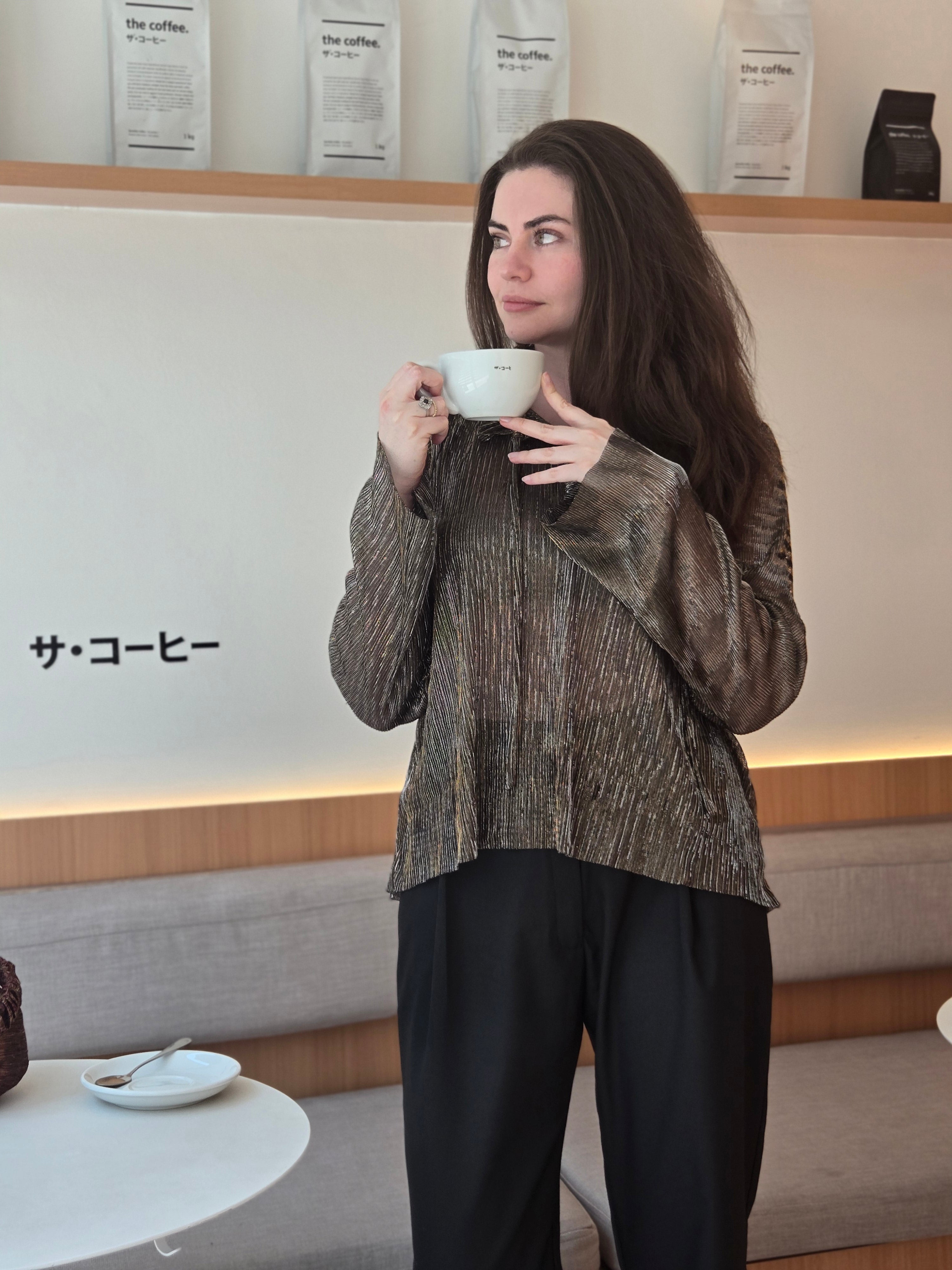 Blusa Hikari Plateada