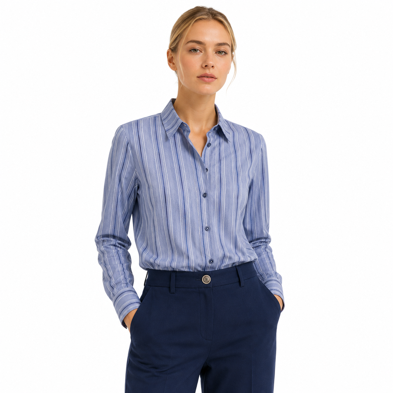Camisa Alcot Navy