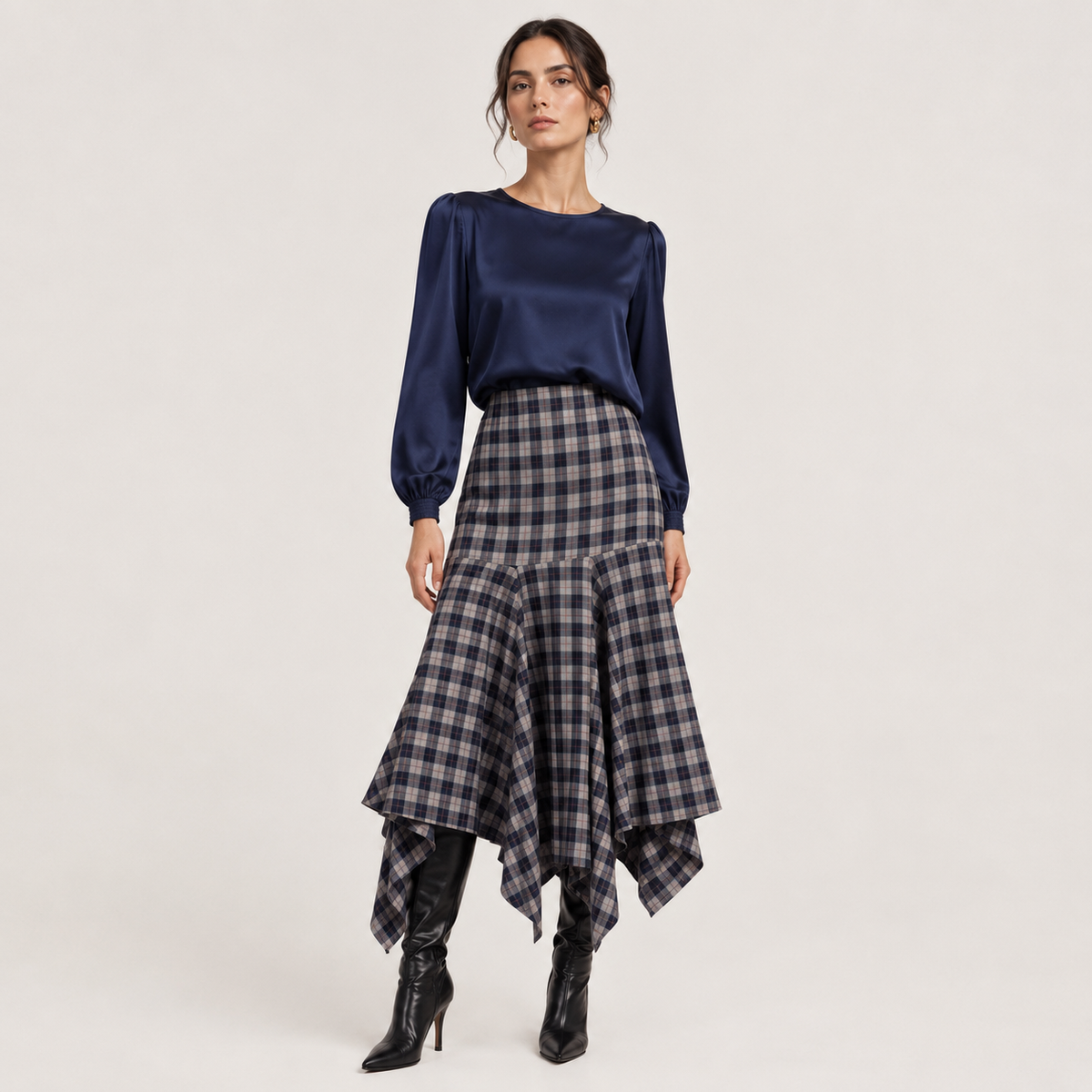 Falda Vivianne Azul
