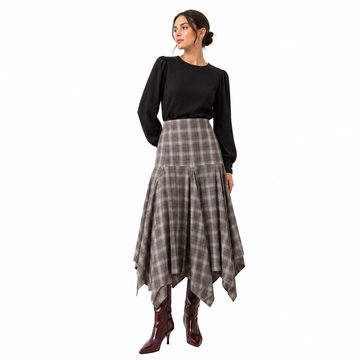 Falda Vivianne Gris
