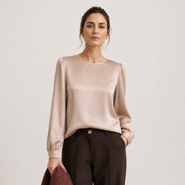 Blusa Emily Champaña